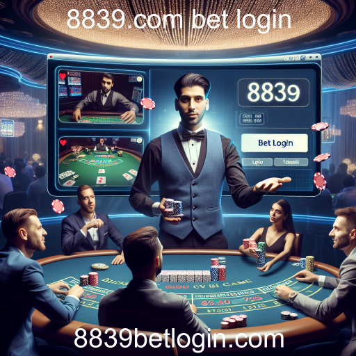 A Emoção dos Jogos Ao Vivo em 8839.com